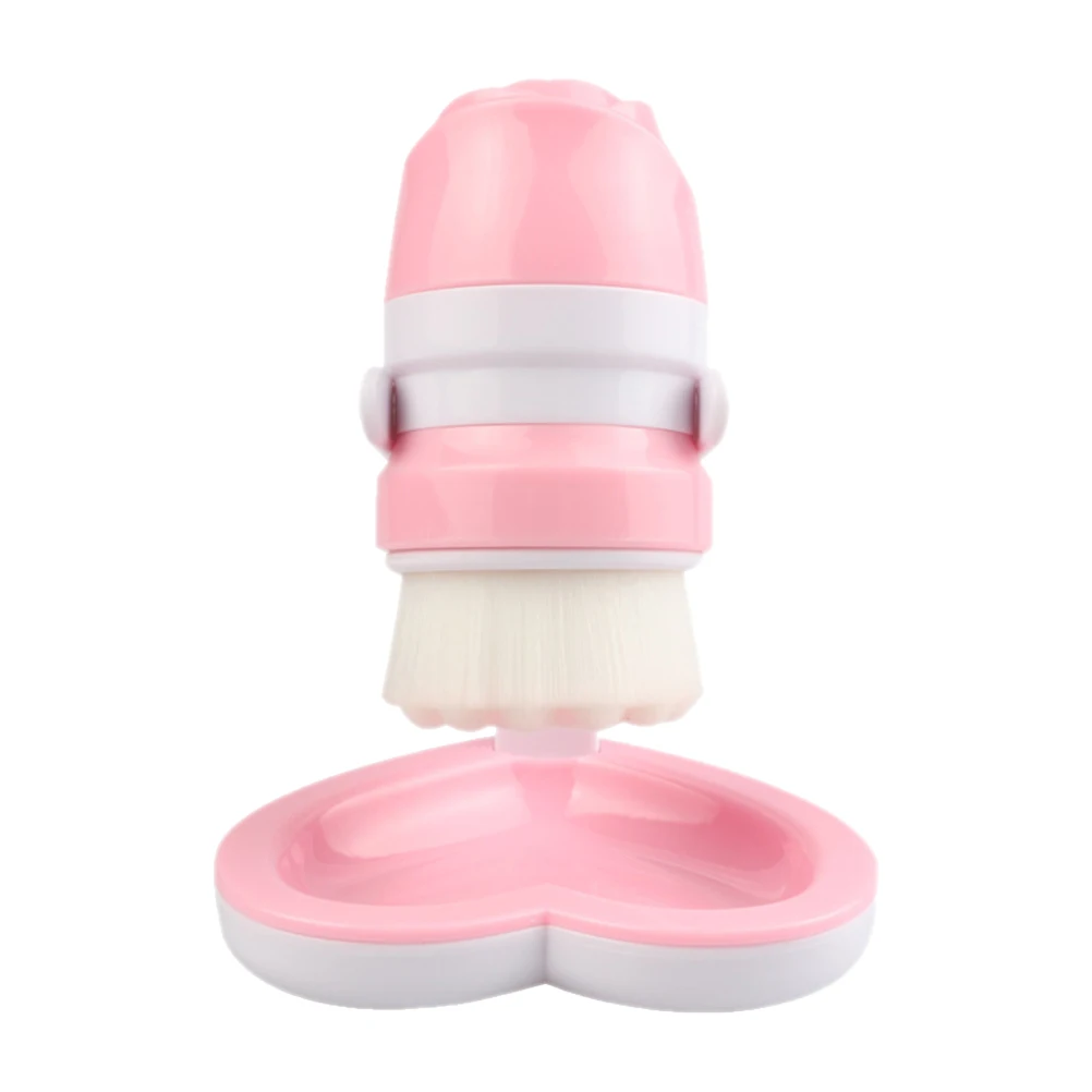 

Face Cleansing Brushes Plastic ABS Fiber Bristles Deep Skin Cleaning Facial Tool Ergonomic Design Lightweight Portable Family