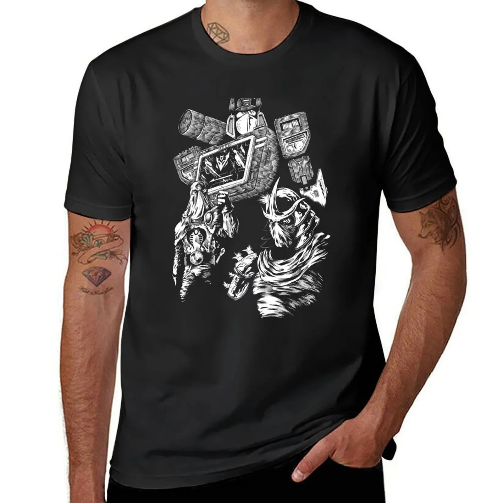 

The bad guys were always the coolest T-Shirt anime Short sleeve tee mens graphic t-shirts anime