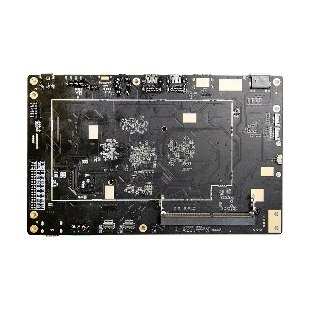 Android RK3588 industrial advertising box computer arm embedded industrial android board dual Lan HD video input and output