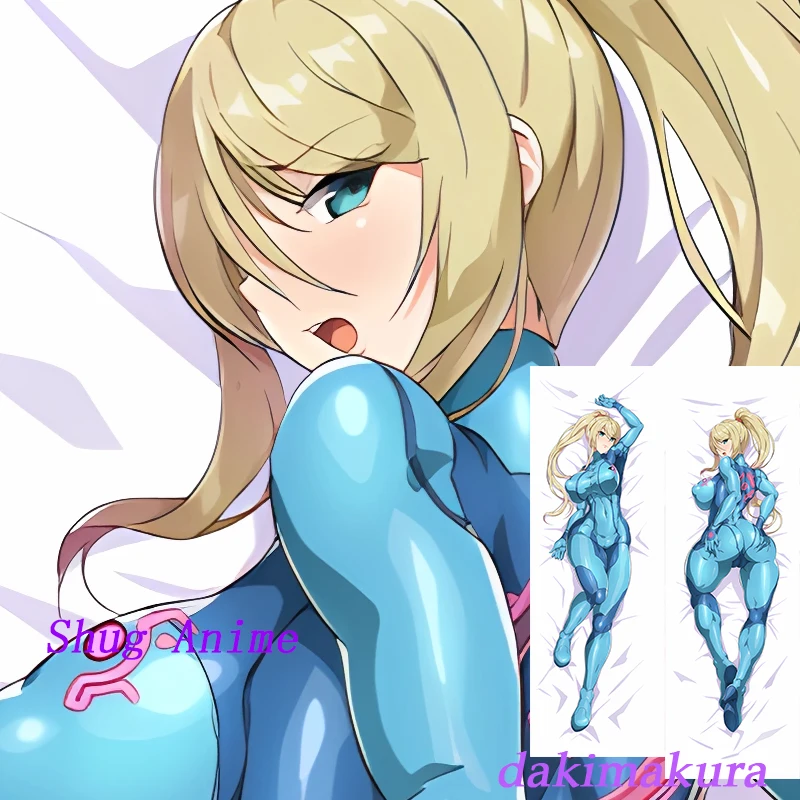 Dakimakura Anime samus aran Double-sided Print Life-size Body Pillow Cover Bedding Gifts