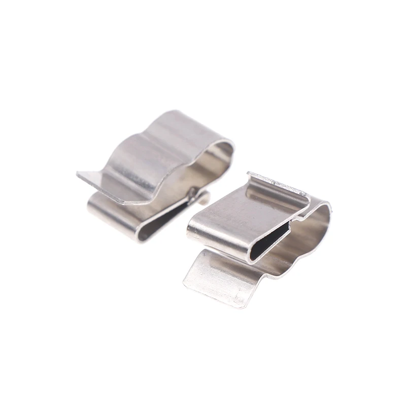 

50 PCS High Quality Silver Brand New Solar PV Cable Clip Clamp Stainless Steel Wire Clamp Cable Organizer