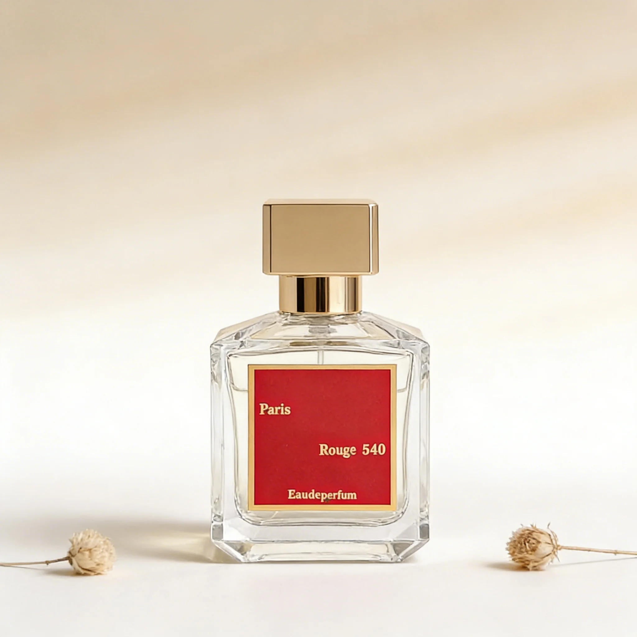 

Rouge 540 Eau de Parfum: Parisian Inspired Scent, Elegant Gold Accent Bottle for Unisex