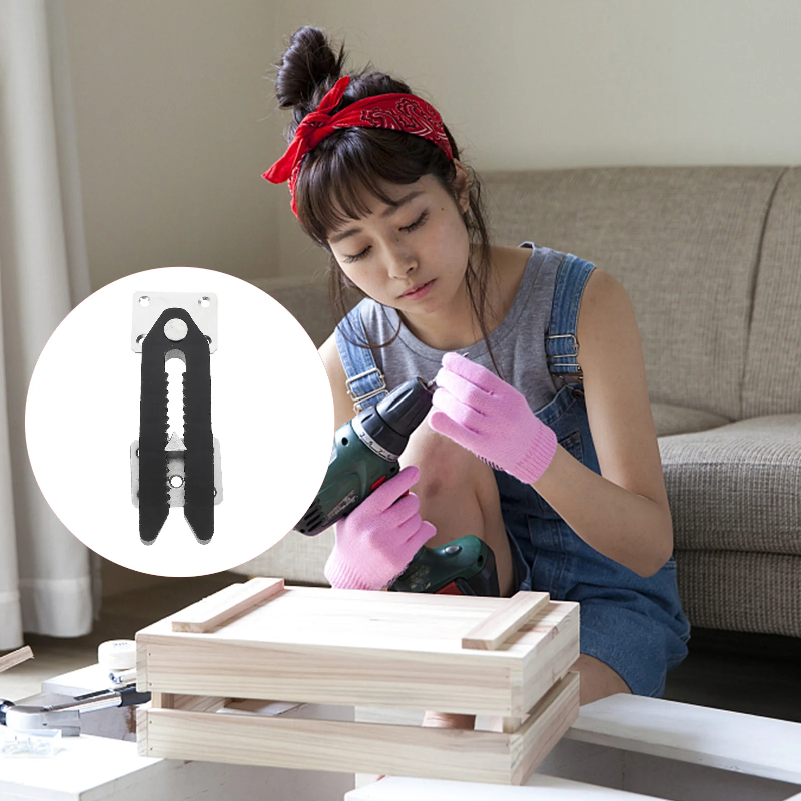 4 Pcs Sofa Connector Couch Alligator Clamps Furniture Joint Snap Sectional Corner Accessories Motorcycle for