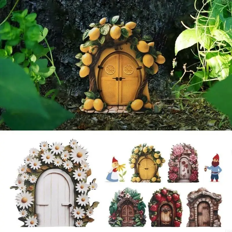 

Fairy Door Tree Decorations Miniature Fairy Garden Accessories Outdoor Decors