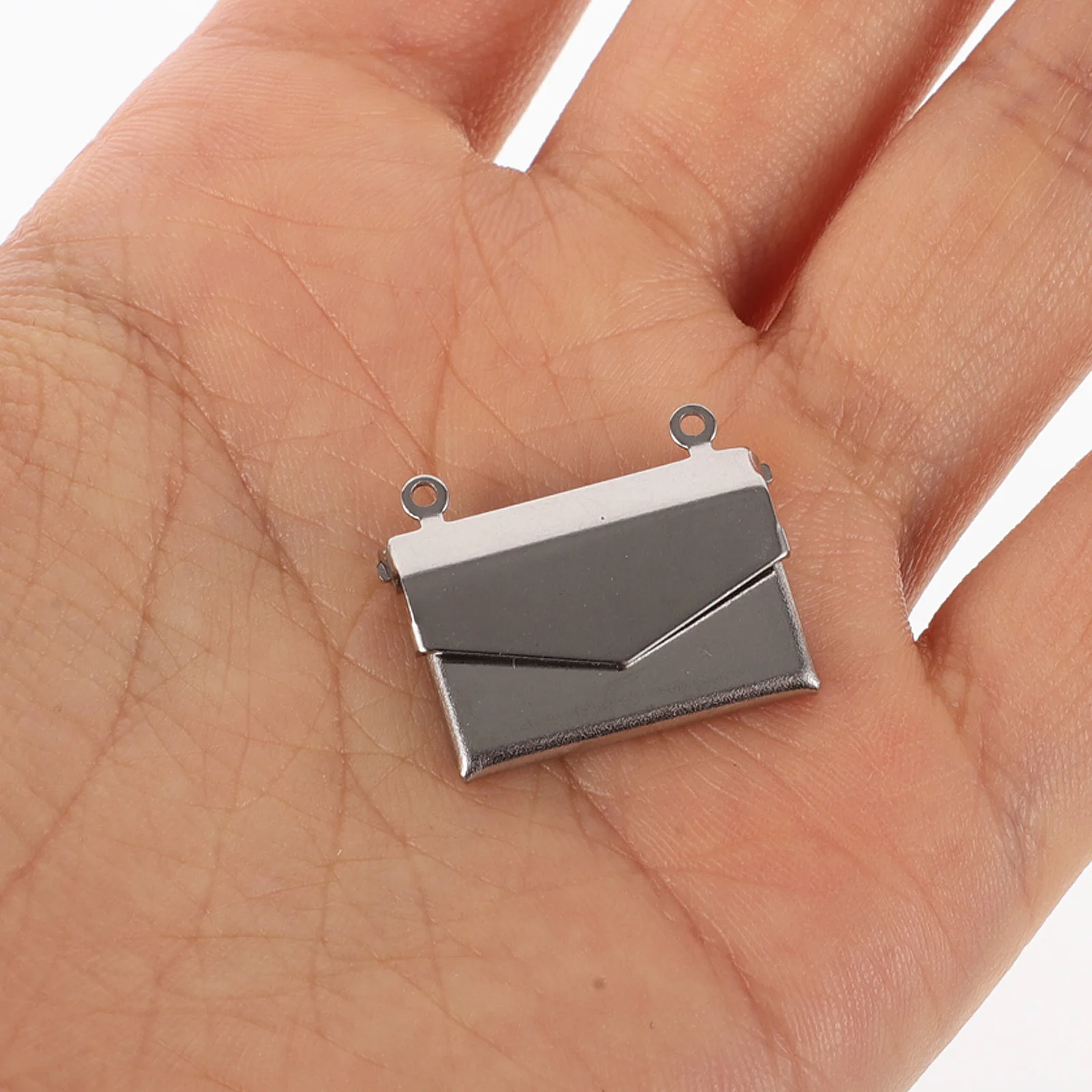 

10pcs Photo Picture Charm For Women Durable Titanium Steel Diy Locket Pendant Party Wedding Gift Jewelry Accessory Creative