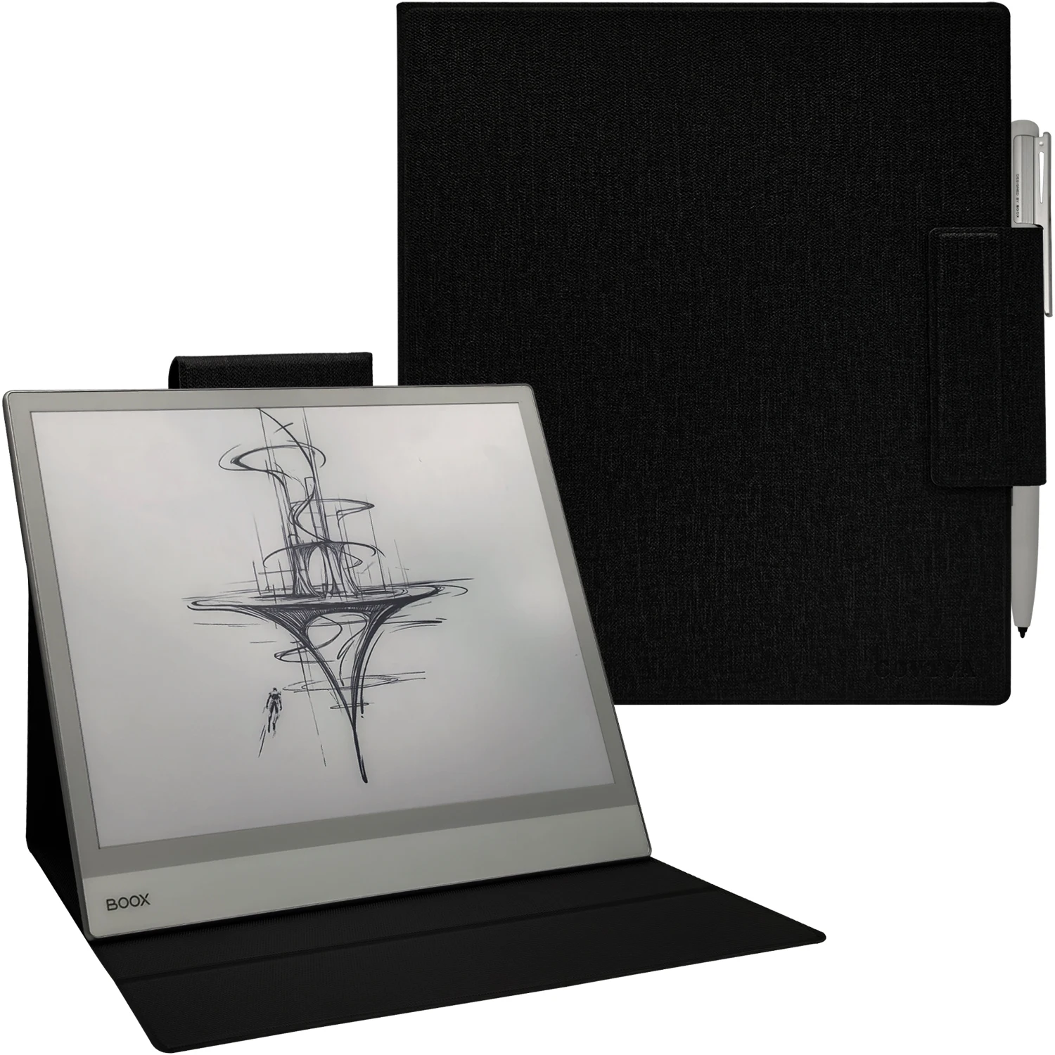 Magnetic Stand Case for Onyx Boox Note X5 / Note X5S (2025 Released) Ultra-Thin Cover with Magnetic Pen Buckle, Auto Sleep/Wake