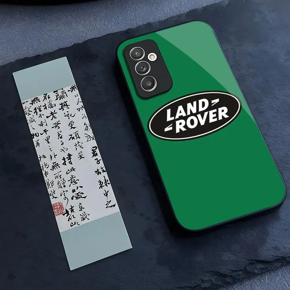 L-LandRovers-Coque de téléphone en verre pour Samsung Galaxy, S24, S23, S21, S22, S20, Ultra Fe Plus, A34, A54, A24, A52, A53, M54 Cover