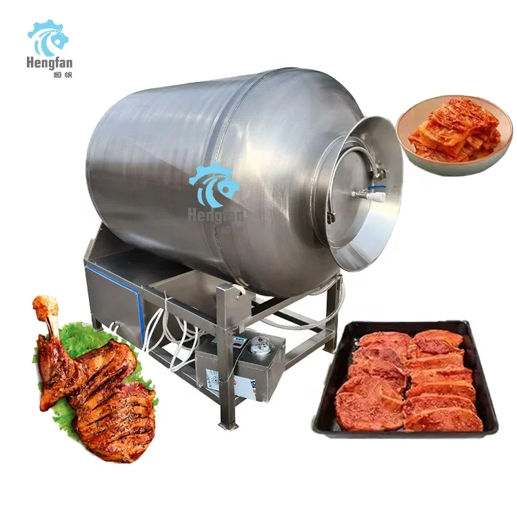 Factory  automatic meat marinating machine vacuum meat tumbler beef lamb meat tumbling machine GR-50