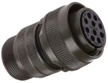 MS3106A-18-1S 10-way cable installation connector thread plug female contact core