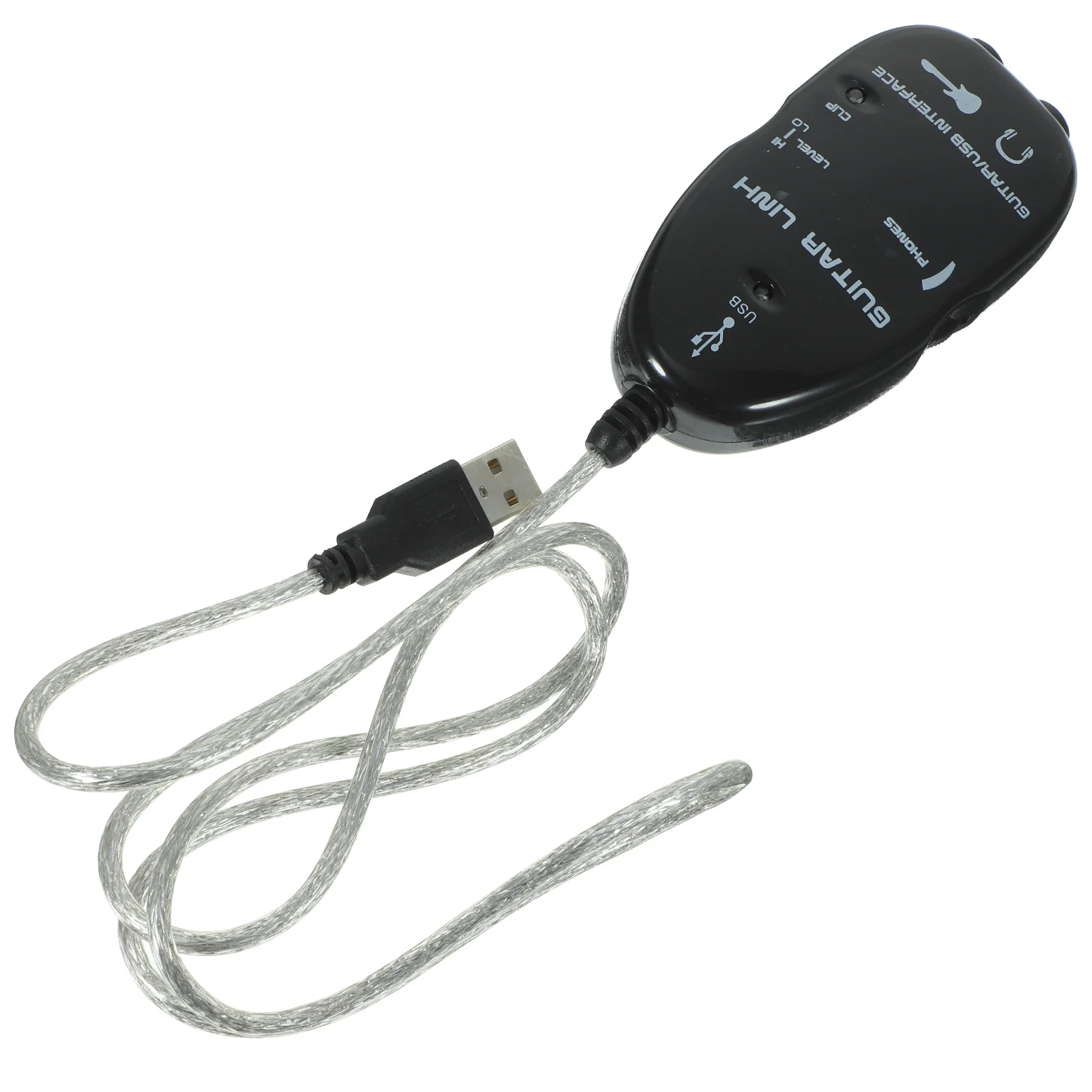 

Guitar Cable For Pc Audio Studio Adapter Black High-Speed Signal Transmission