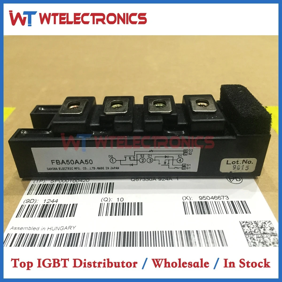 

FBA50AA50 Genuine FBA50AA50 Power Transistor