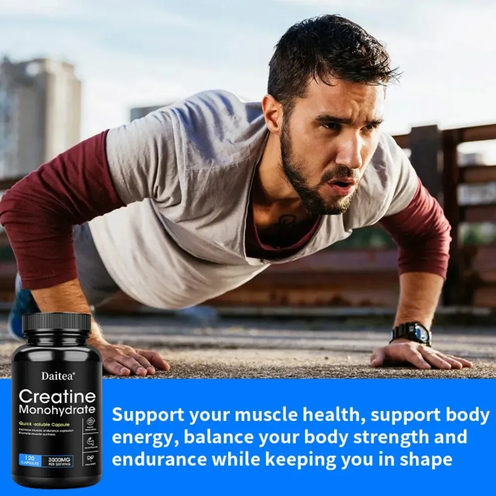 Creatine Monohydrate - Improves Performance, Muscle Growth and Recovery