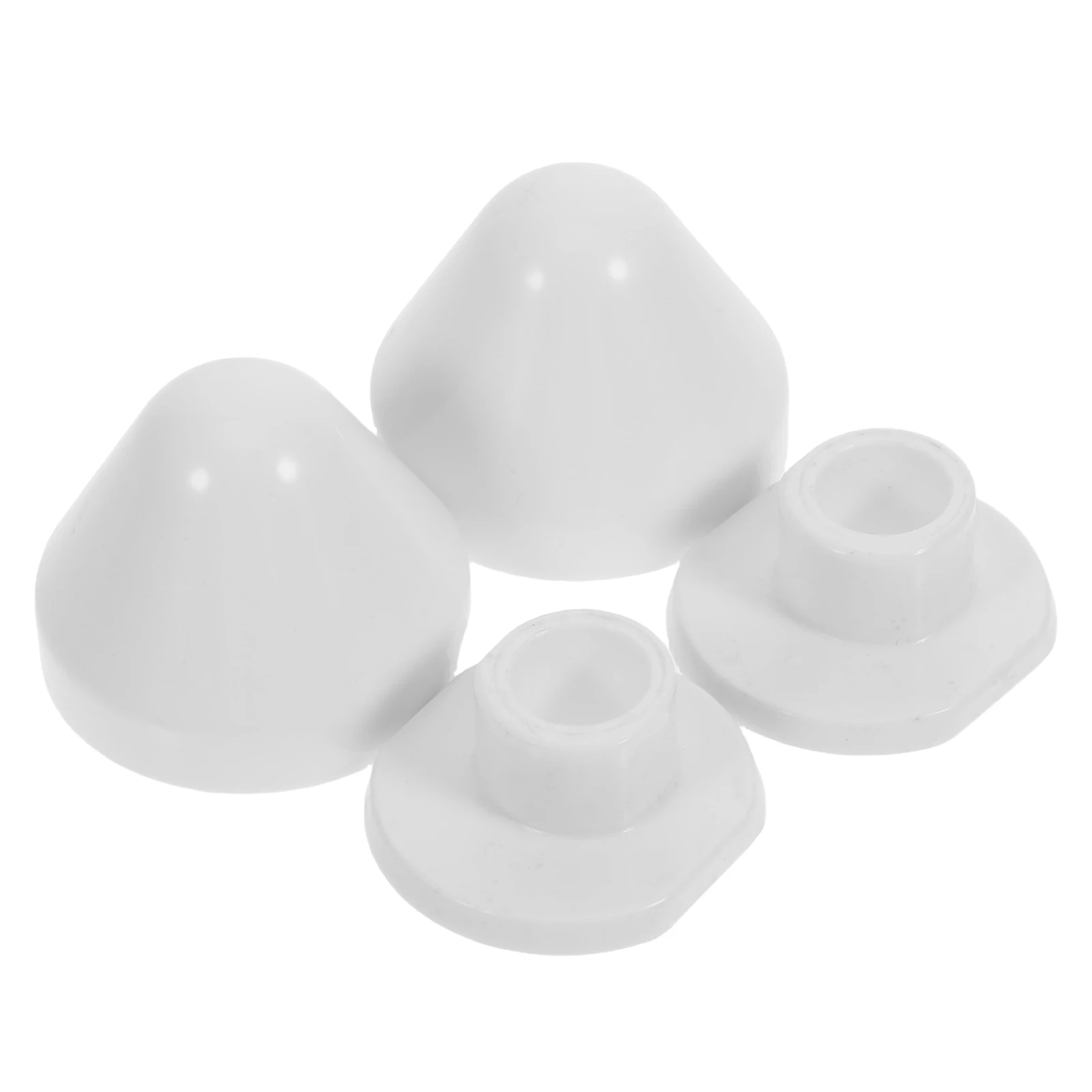 

2Pcs Wall Hanging Toilet Decorative Cover Bathroom Aesthetics Universal Bolt Covers Easy Installation Accessories