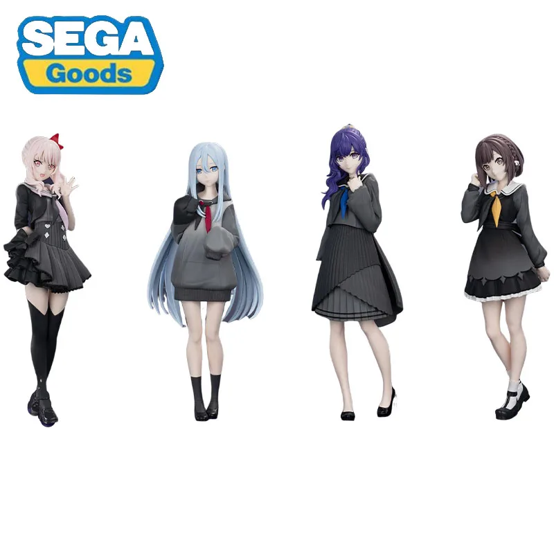 Stock SEGA The World Project Scène colorée! YOISAKI KANADE AKIYAMA MIZUKI – figurine de dessin animé, modèle de collection, poupée, ornement, cadeaux