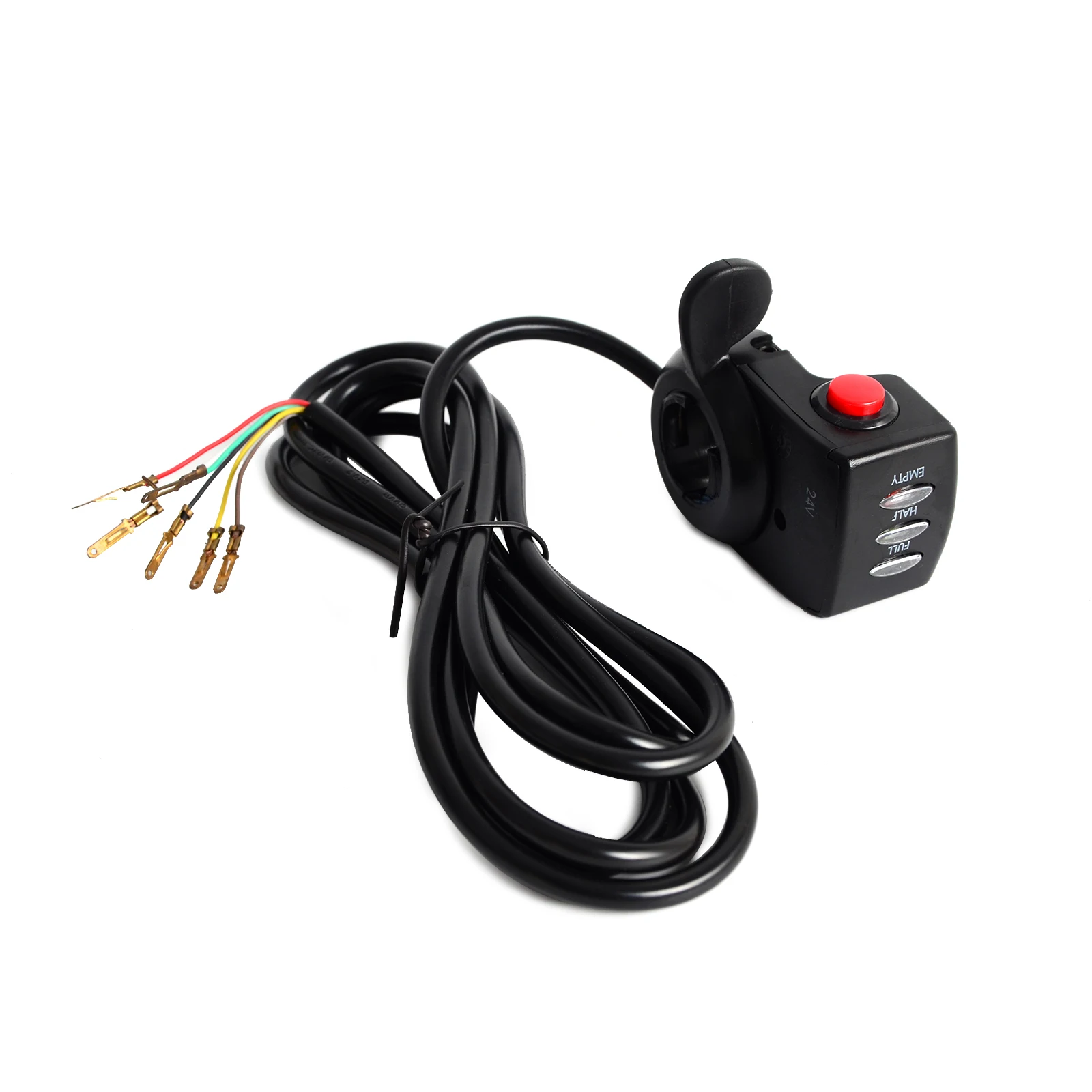 24V Thumb Throttle Grip Twist Throttle Electric Bicycle For E-bike E-Scooter Parts