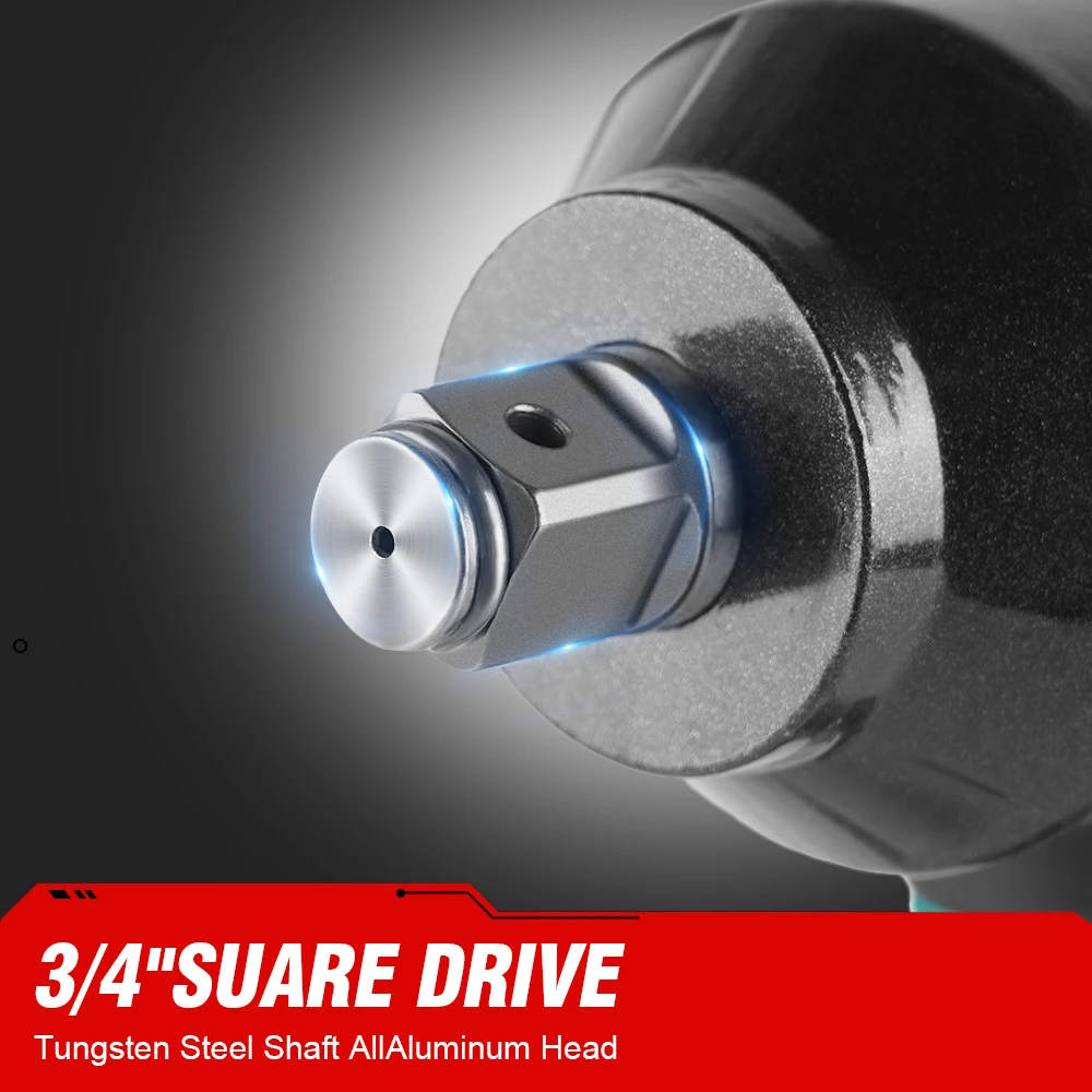 ONEVAN Brushless Electric Impact Wrench, Chave De Fenda Sem Fio, Ferramentas Elétricas para Bateria Makita 18V, 3100N.M Torque