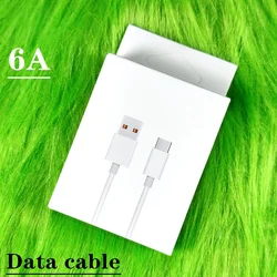 For Xiaomi 120W Charger Cable 55W 67W 120W Fast Charging 6A For Mi 11 10T 10 Pro 5G Black Shark 3S Redmi Note 9 10 11 Pro