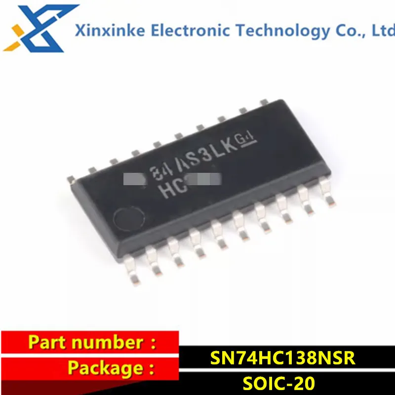 

10PCS SN74HC138NSR SOIC-16 HC138 Encoders, Decoders, Multiplexers & Demultiplexers 3-to-8 Line Decoder Logic ICs Brand New
