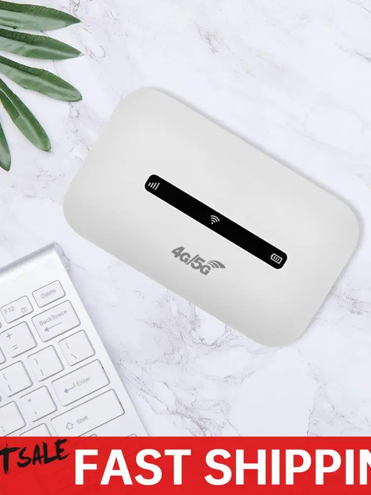 

4G LTE Portable WiFi Hotspot 3000mAh 150Mbps Wireless Internet Router with SIM Card Slot Pocket Mobile Hotspot for Car Travel