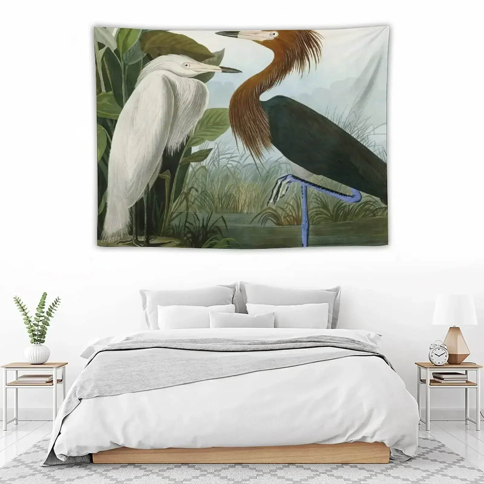 

Purple Heron - John James Audubon Birds of America Tapestry Wall Decoration Wall Mural Tapestry