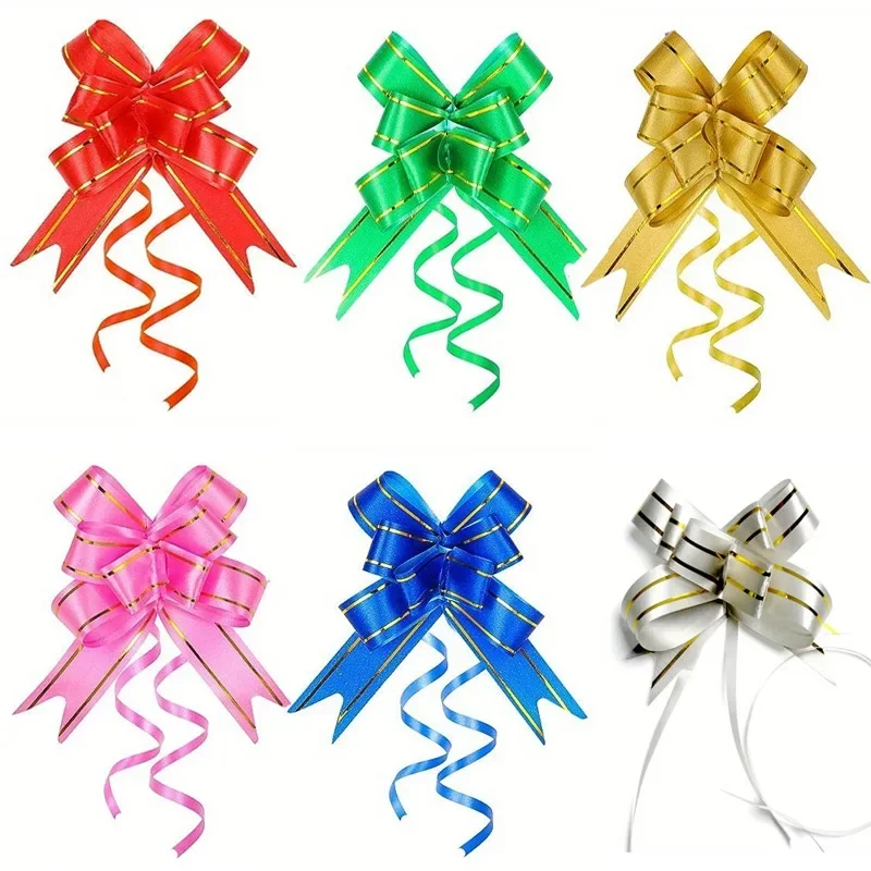 

60/40/10PCS Colorful Gift Packaging Bow Party Birthday Mothers Day Halloween Christmas Decoration Bow Gift Decoration Pool party