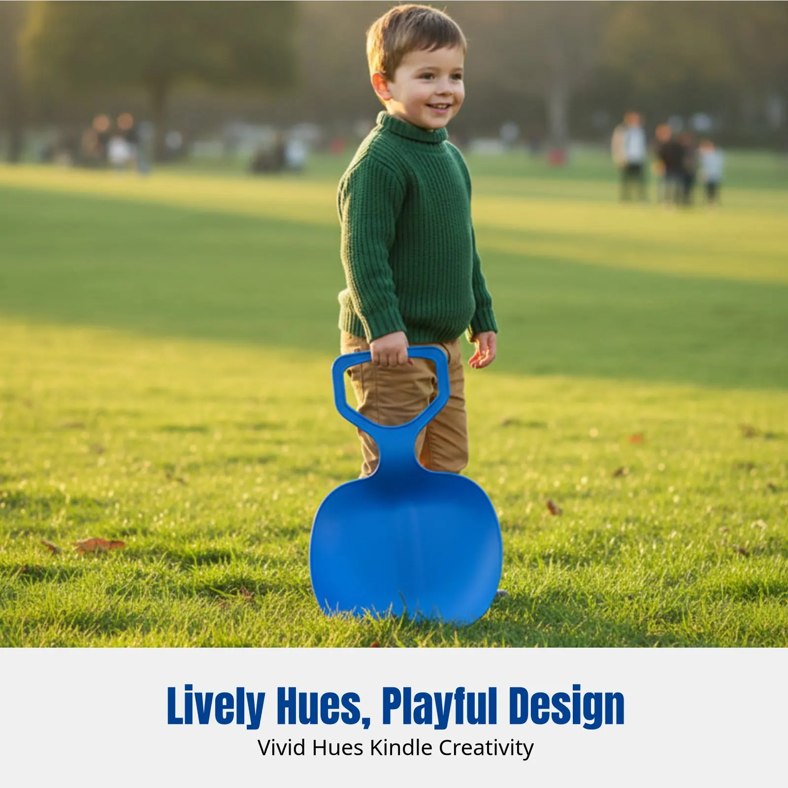 

Kids Outdoor Sliding Board, Thickened Wear-Resistant Winter Sled, Grass Sled, Sand Sled, Random Color