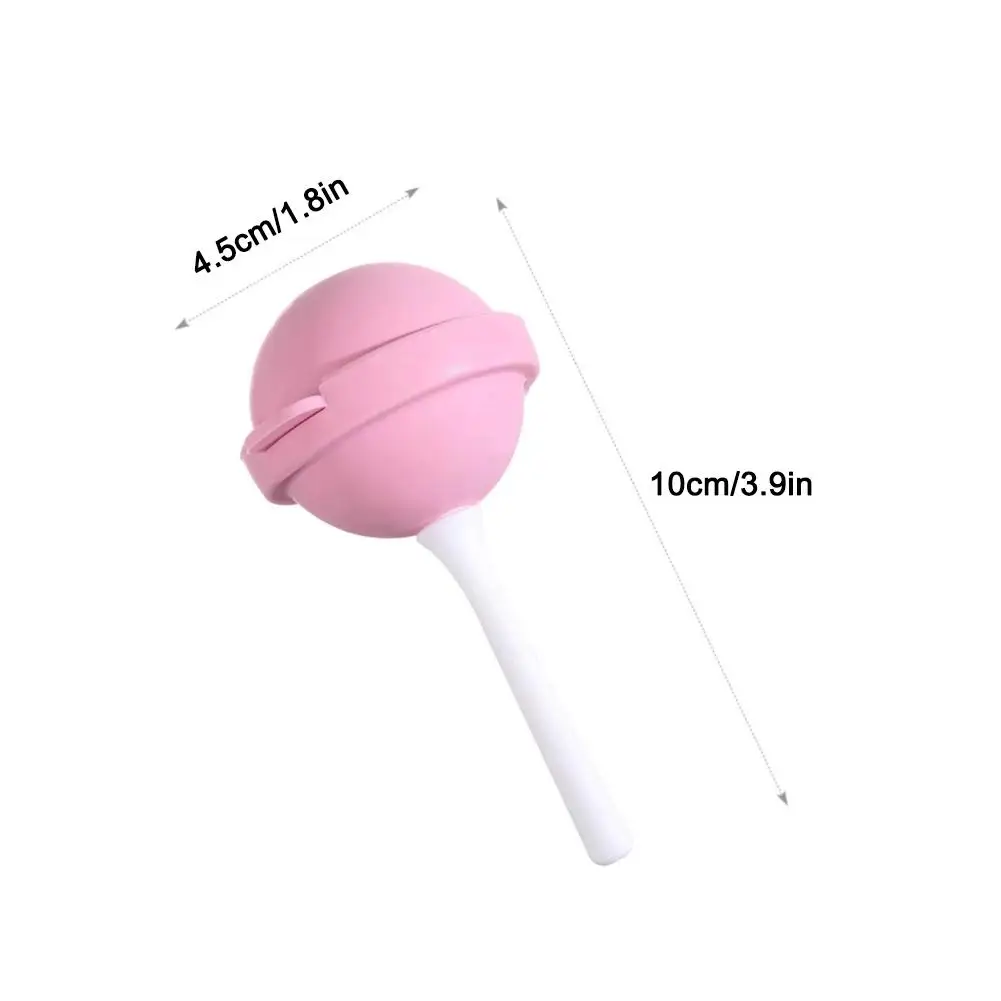 BPA-Free Silicone Lollipop Popsicle Molds Food Grade DIY Ice Cream Maker with Sticks Easy-Release Reusable Ice Tray for Kids