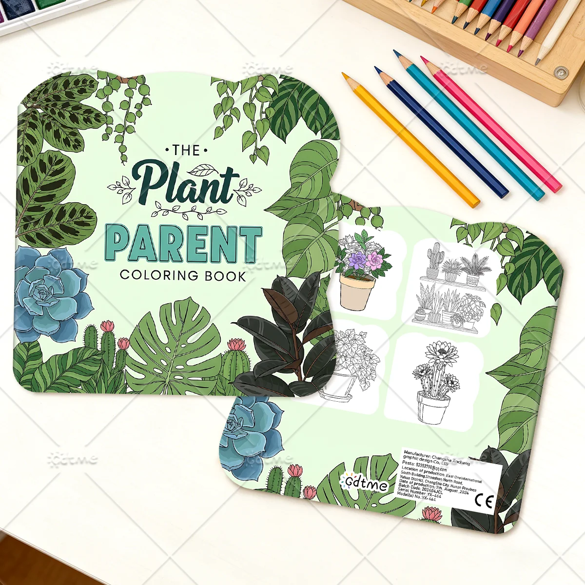 Libro da colorare THE Plant PA - Parent Of Plant recensione e prezzo