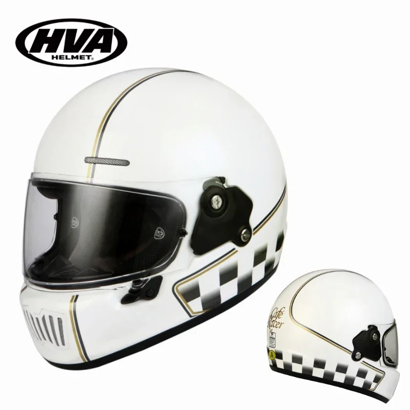 Motorcycle Helmet ABS Bright white Helmet Transparent Lens Suitable for Autumn and Winter Riding Full Helmet for Men and Women