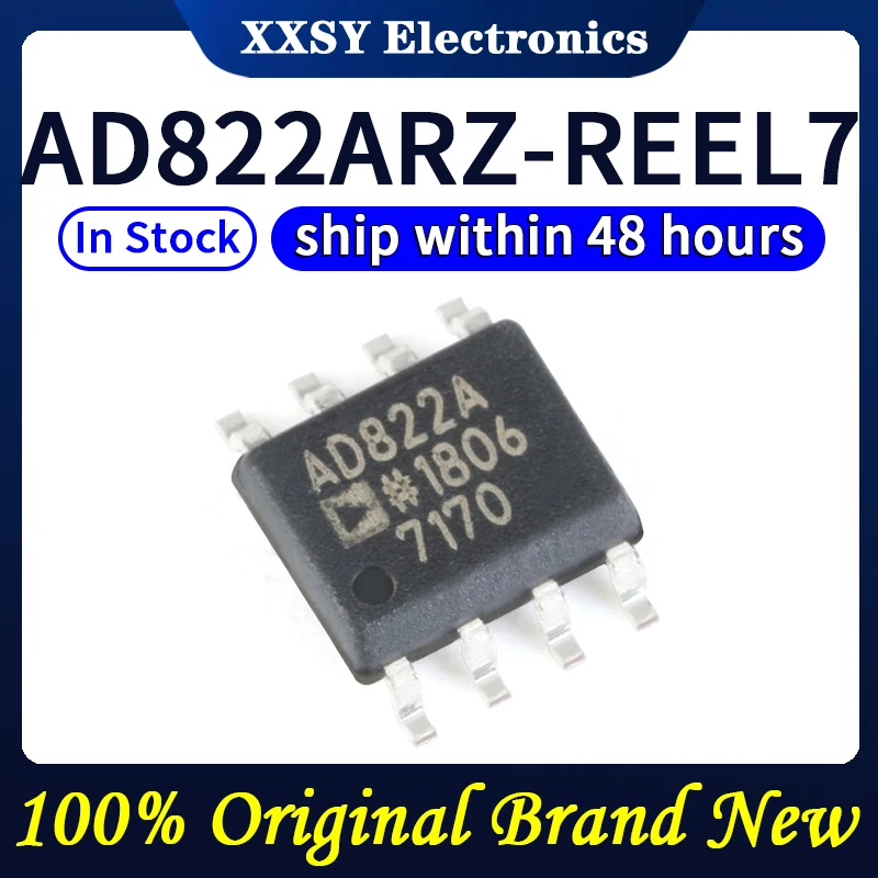 

AD822ARZ-REEL7 SOP8 AD822A AD822ARZ Высокое качество 100% оригинал Новый