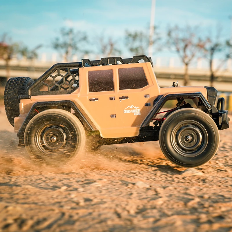 1:16 samochód wyścigowy RC 16104 Pro 4WD 70 KM/H szybki samochód bezszczotkowy 2.4G 16104 szczotkowany sterowanie radiowe zabawki-ciężarówki