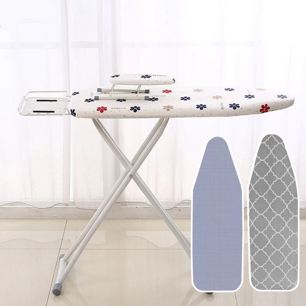 91*31cm Universal Printed Padded Thickened Ironing Board Cover Pad Heavy Heat Resistant Scorch Resistant Ironing Board Cloth