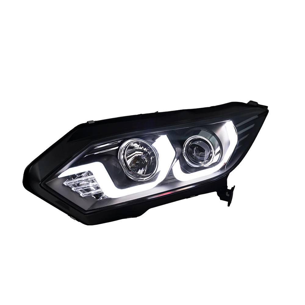 For Honda Vezel HR-V XR-V 2015-2018 Auto LED Headlights Assembly Front Car Lamps with Projector Lens New Condition Accessories