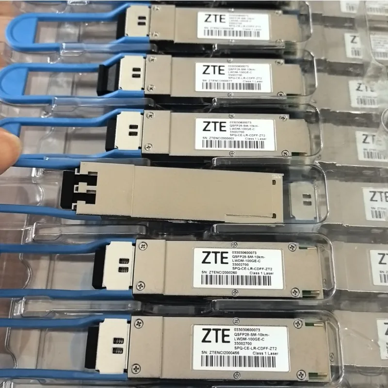 

Новый оптический модуль SPQ-CE-LR-CDFF-ZT2 SPQ-CE-LR-CDFB QSFP-100G-LR 100G QSFP28, 10 км, SMF, 1310 нм, Single Lambda, PAM4