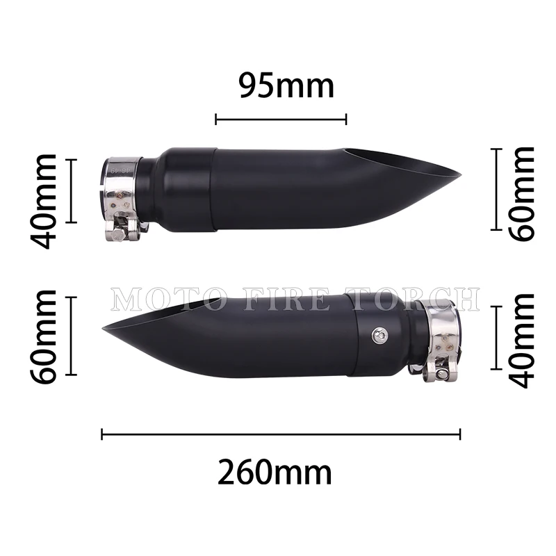 Motorcycle Exhaust Escape System Modified Muffler Pipe For INDIAN Scout Bobber Rogue Sixty Twenty Icon 2015 - 2022 2023 2024 view 2