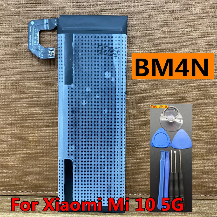 BM4N 4780mAh Original Phone Replacement Battery BM4N For Xiaomi Mi 10 5G Mi10 5G Bateria Batteries + Tools