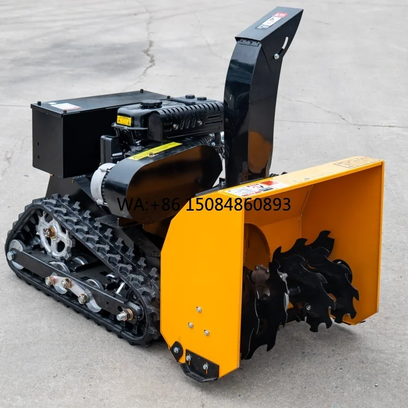 Gardeninggardening ToolsGardeningHigh Quality New Remote Control Snow Sweeper Robot Crawler Snow Blower For Convenient Winter Cl