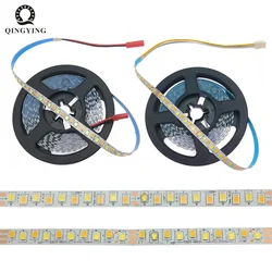 3 metry 2Pin 3Pin listwy o stałym prądzie LED SMD2835 5 b9c 180LED/m taśma elastyczne światło 3000K 6500K ciepła + biała do żyrandola