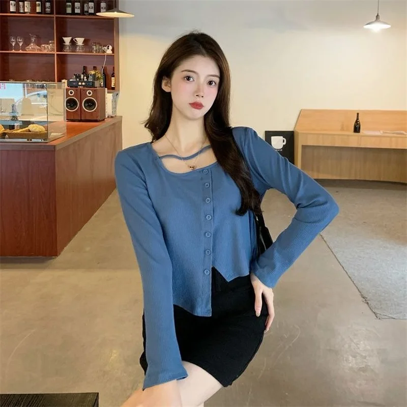 Pullovers Women S-4XL Irregular Slim Ladies Knitted Casual Preppy Style Lovely Girls Holiday Street Pure Spring Jumper Ulzzang