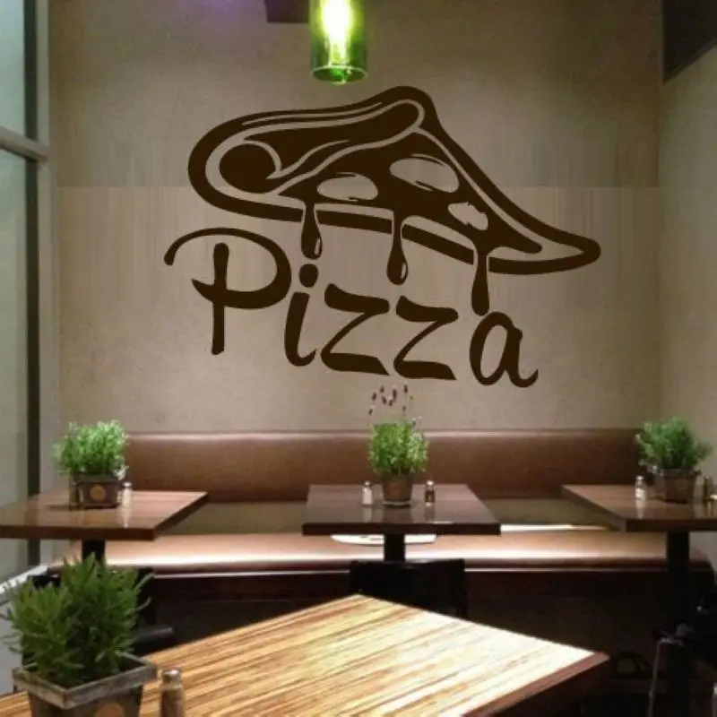 

Express Pizza Glass Sticker Wall Decal Poster Vinyl Art Wall Decals Decor Mural 1103