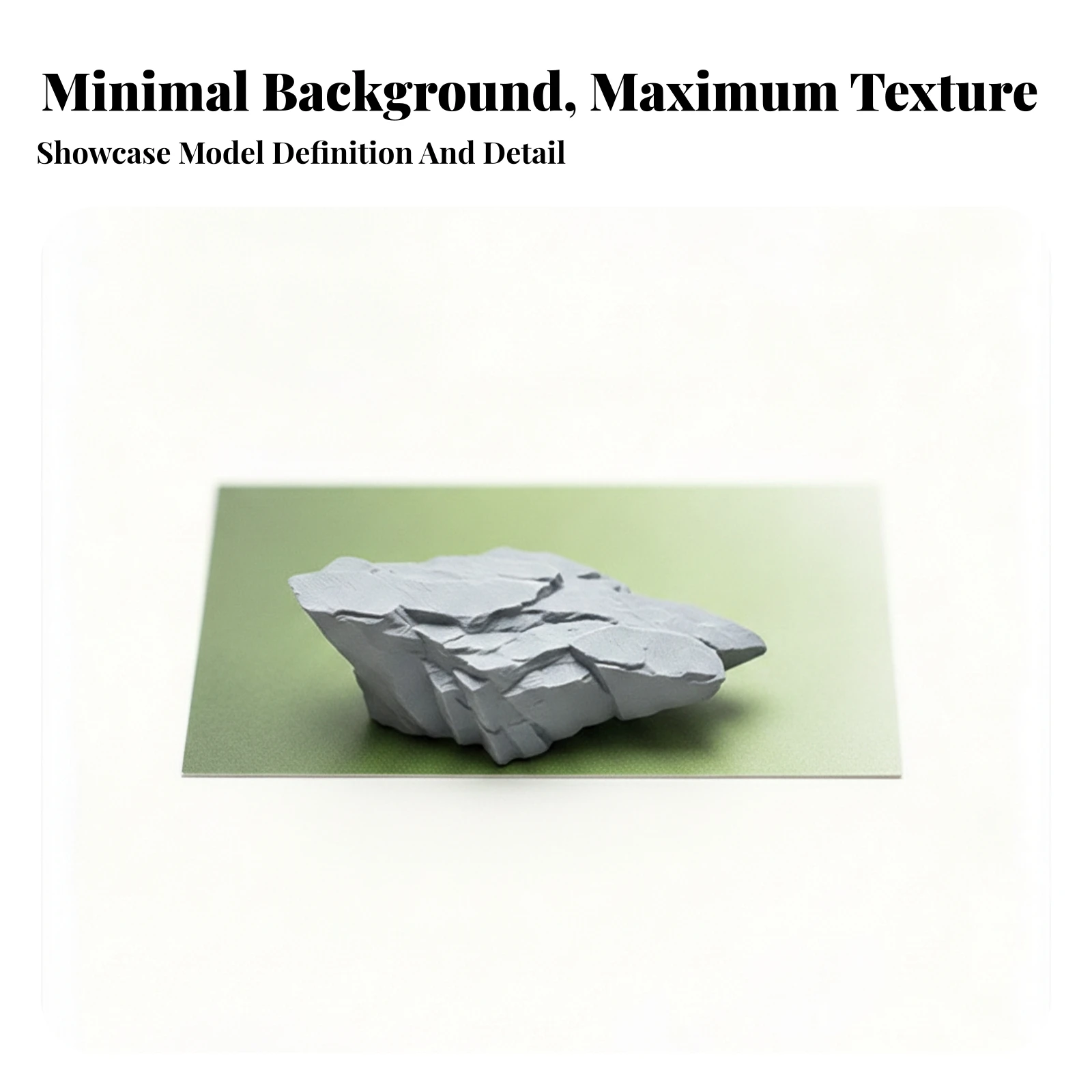 

Miniature Rock Ornament Layered Texture Dollhouse Rock Scenery Artificial Stone Decoration Natural-Looking for Micro-Landscape