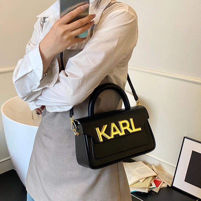 

Женская кожаная сумка через плечо, классическая элегантная роскошная сумка через плечо для модной переноски