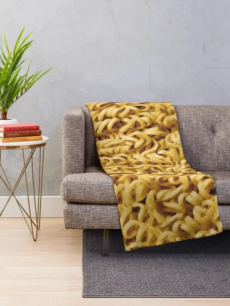 Seamless Ramen Noodle Pattern Throw Blanket Sofas Luxury St Blankets