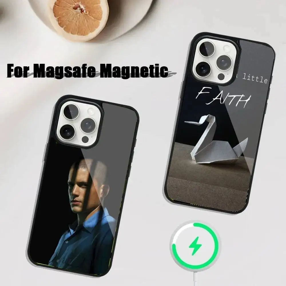 

Prison Break Just Have Little Faith Case iPhone 17,16,15,14,13,12,11,Pro,Max,Plus,Mini,SE4,E Magnetic Magsafe Wireless Charging
