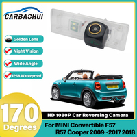 HD 1080P 170° FishEye Car Rear View Camera For MINI Convertible F57 R57 Cooper 2009~2017 2018 Car Parking CAM CCD Night Vision
