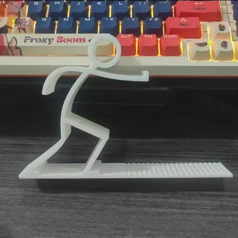 

1Pcs Desktop Simple Book Stand 3D Printed Bookshelf Student Book Block Large Thickened Storage Rack Stationery