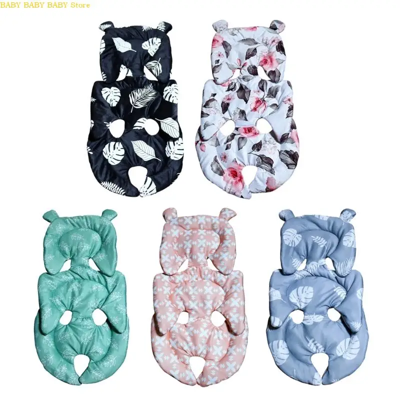 

Подушка сиденья детских колясок Q81A четырехсезонная двухсторонняя мягкий хлопок для прыжков