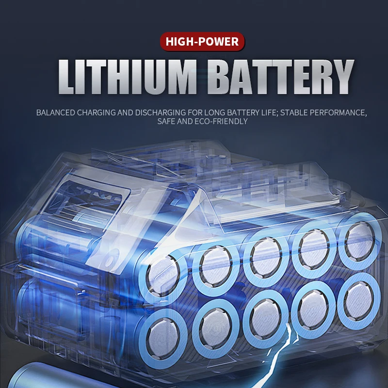 مفتاح ربط بدون فرش 800N.m سائق لاسلكي عزم دوران كبير متغير السرعة أدوات المفتاح الكهربائي لدبوس بطارية ديوالت 20 فولت #5