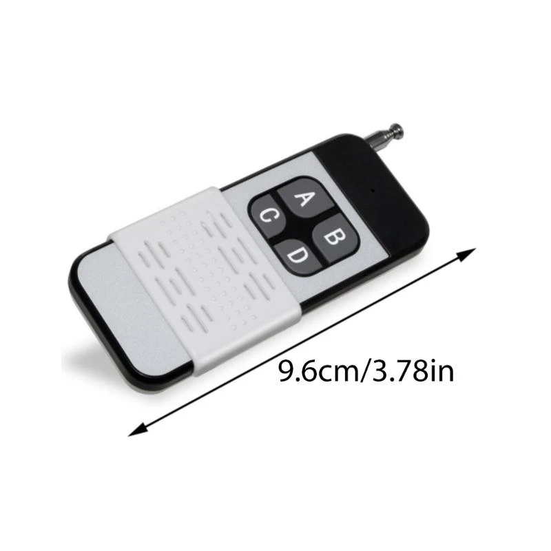 D0UA متعدد الاستخدامات 433 ميجا هرتز التحكم عن بُعد اللاسلكي مع زر أربعة أسهل للعمل في إدارة الأتمتة وإدارة المرآب المنزلية