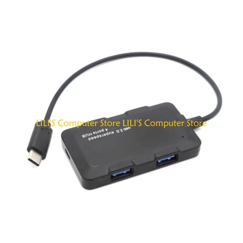 

A52B High Speed ​​Hub Adapter USB Hub Multi USB 2.0 4 Ports Splitter for PC Laptop